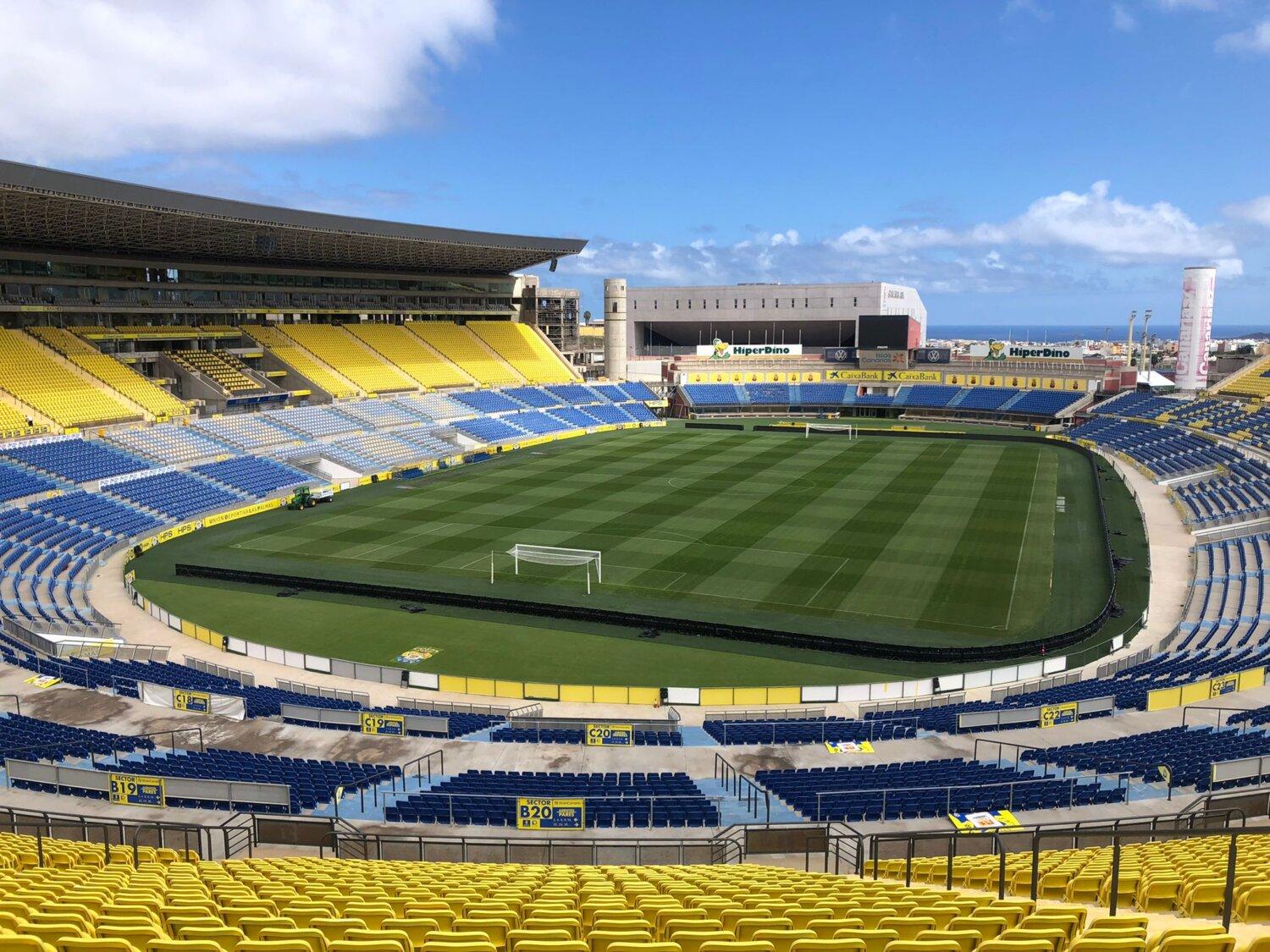 Estadio de Gran Canaria, home of Las Palmas